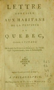 Quebec in the American Revolution