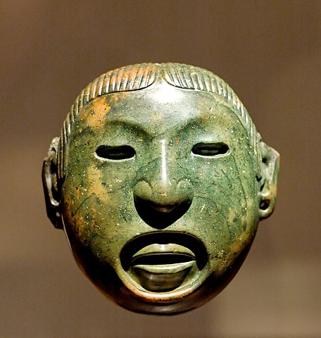 Jade mask of Xipe Totec