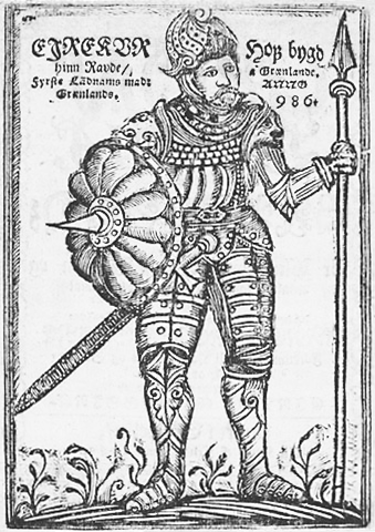 17th-century depiction of Erik the Red